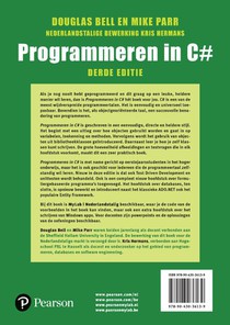 Programmeren in C# achterzijde