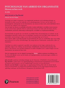 Psychologie van arbeid en organisatie, 6e editie met MyLab NL toegangscode achterzijde