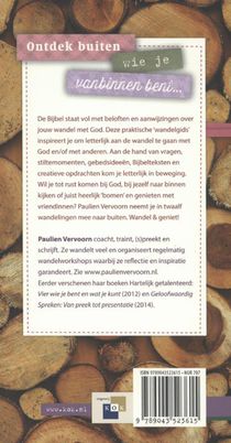 Wandelen & genieten met God achterzijde
