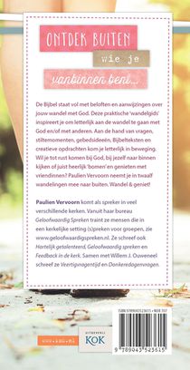 Wandelen & genieten met God achterzijde