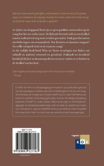 Over troosten en verdriet achterzijde
