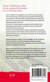 Leven uit liefde achterzijde