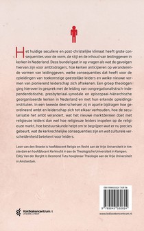 Religieus leiderschap in post-christelijk Nederland achterzijde