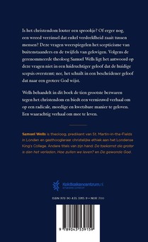 Kleiner geloof grotere God achterzijde