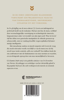 De afschaffing van de mens achterzijde