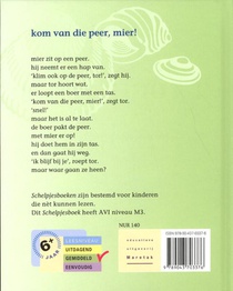 Kom van die peer, mier! achterzijde