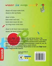 Waar is oom Tom? achterzijde