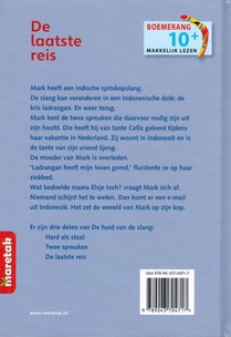 De laatste reis achterzijde