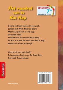 Het raadsel van de Kei Kop achterzijde