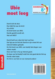 Ubie moet leeg achterzijde