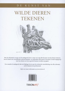 De kunst van wilde dieren tekenen achterzijde