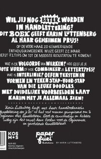 72 tips - Handlettering doe je zo! achterzijde