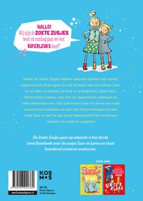 De Zoete Zusjes gaan op vakantie achterzijde