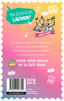 De Zoete Zusjes moppenboek achterzijde