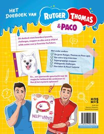 Het doeboek van Rutger, Thomas en Paco achterzijde