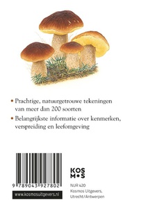 Compactgids Paddenstoelen achterzijde
