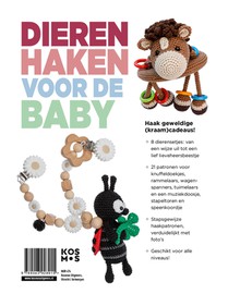 Dieren haken voor de baby achterzijde