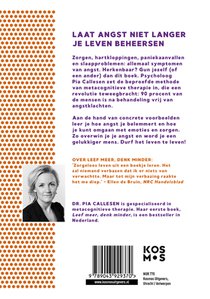 Leef zonder angst achterzijde
