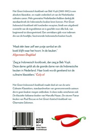 Groot Indonesisch kookboek achterzijde