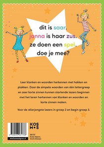 Ik lees met de Zoete Zusjes achterzijde