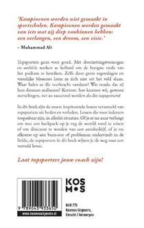 Doe en denk als een topsporter achterzijde
