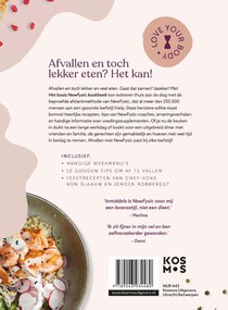 Het basis NewFysic Kookboek achterzijde