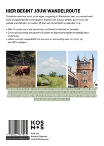 75 leuke wandelroutes door Nederland achterzijde