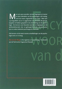Encyclopedisch woordenboek van de psychologie achterzijde
