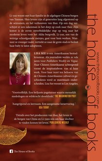 Het theemeisje van Yunnan achterzijde