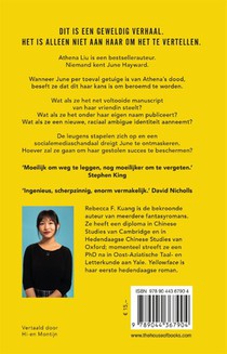 Yellowface achterzijde