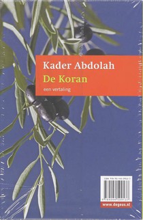 De boodschapper en de Koran achterzijde