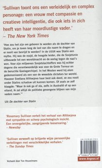 De dochter van Stalin achterzijde