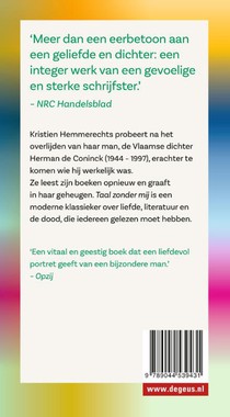 Taal zonder mij achterzijde