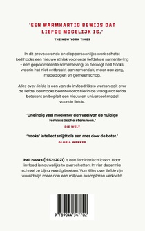 Alles over liefde achterzijde