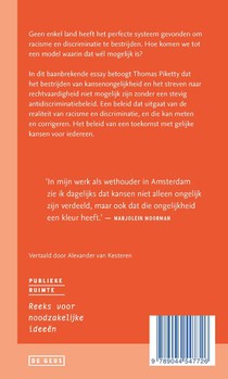 Racisme meten, discriminatie bestrijden achterzijde