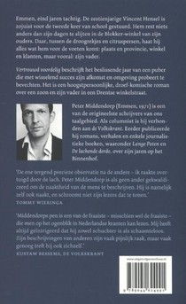Vertrouwd voordelig achterzijde