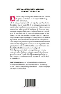 Vrijwillig naar Auschwitz achterzijde