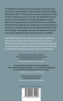 Het horrortheater van de Nederlandse literatuur achterzijde