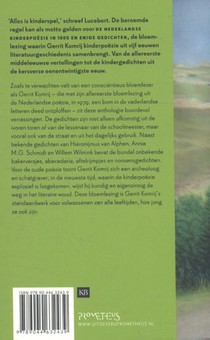 Nederlandse kinderpoëzie in 1000 en enige gedichten achterzijde