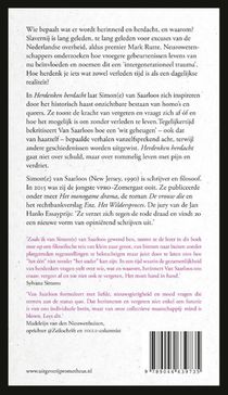 Herdenken herdacht achterzijde