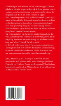 Het tij keren achterzijde