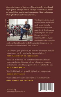 De renner achterzijde