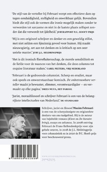 De onbetrouwbare verteller achterzijde