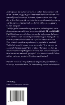 De maakbare man achterzijde