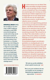De mensenmaatschappij achterzijde