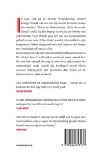 Over nationalisme achterzijde