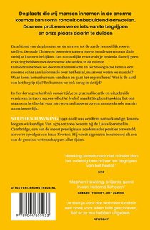 Een korte geschiedenis van de tijd achterzijde