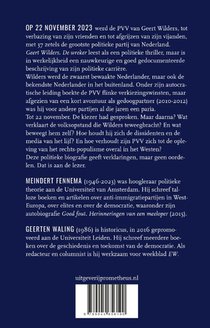 Geert Wilders achterzijde