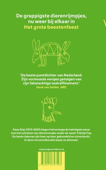 Het grote beestenfeest achterzijde