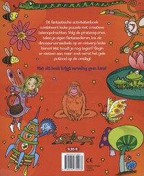 Het megasupercoole puzzel en spelletjesboek achterzijde